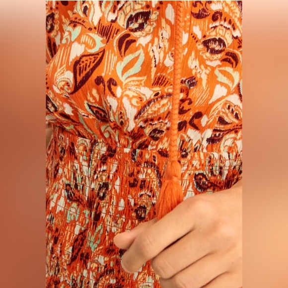 NWOT~Aerie Smocked Waist Mini Dress ~ Size XXL - Picture 8 of 11